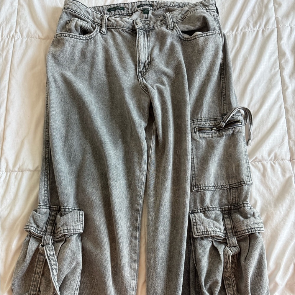 Wild Fable Stonewash Gray Jeans